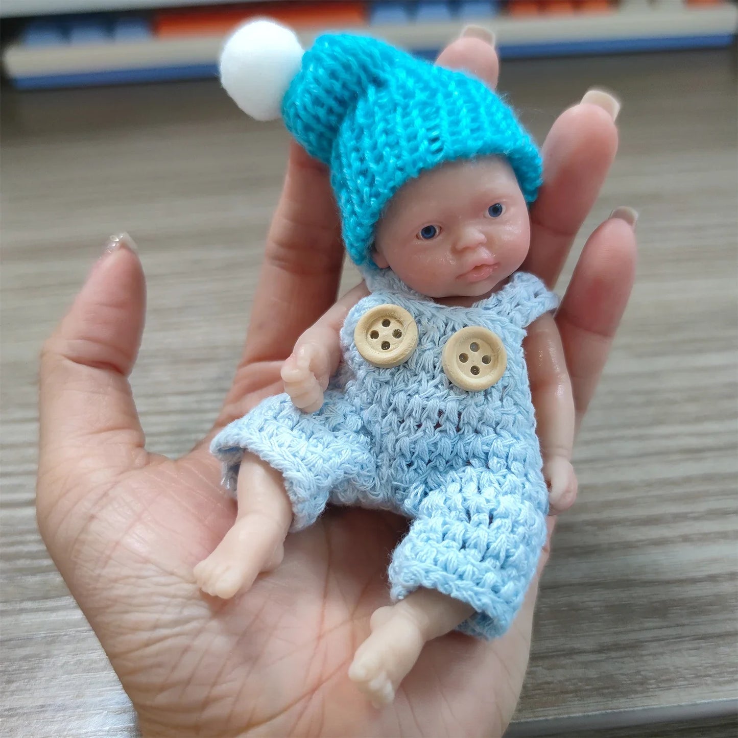 4.5 Inch Full Silicone Mini Reborn Baby Doll