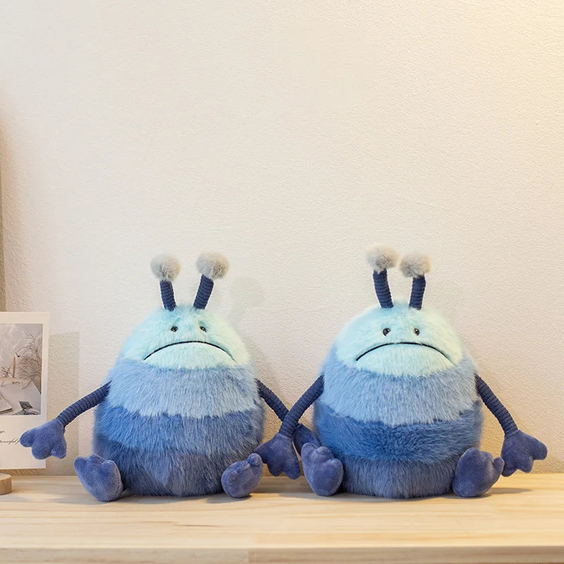 Blue Alien Plush Toy Pillow