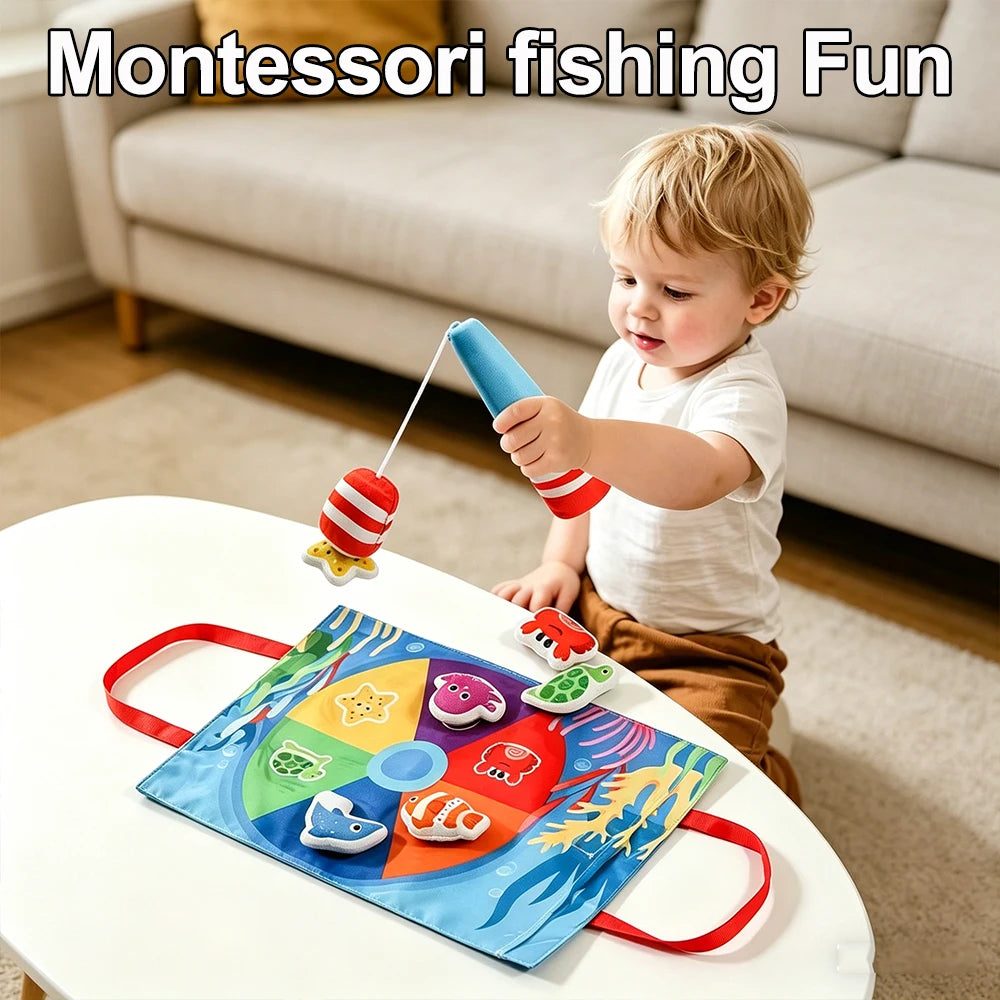 Fabric Fishing Game Set for Kids