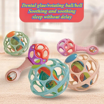 Baby Grasping Ball and Rattle Sensory Toy