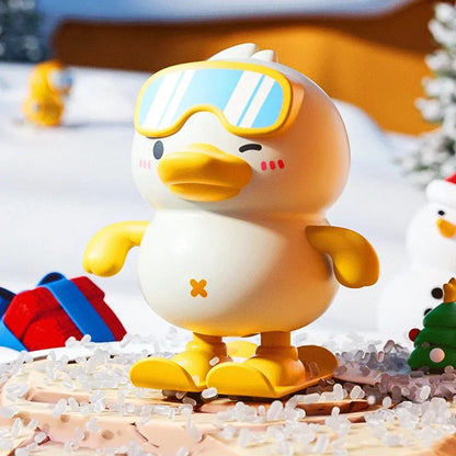 Wind Up Jumping Duck Toy for Kids