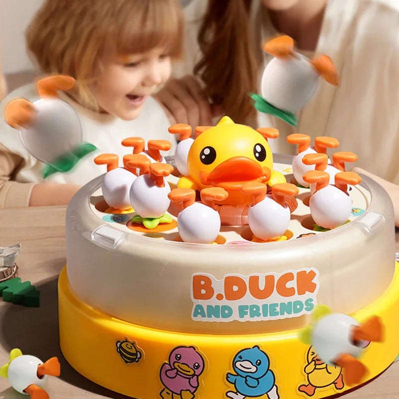 Electric Duck Launch and Catch Game