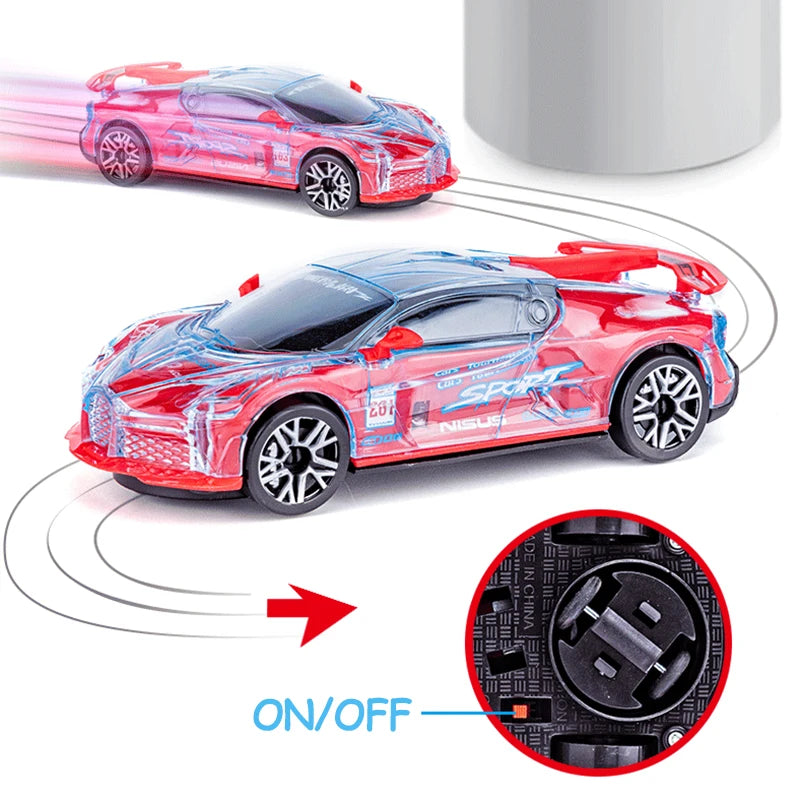 Light Up Music Toy Car with Universal Wheel