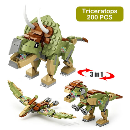 Dinosaur Model Building Block Set
