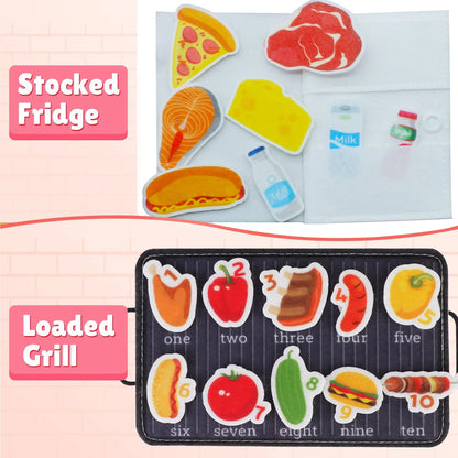 Cooking Activity Busy Book for Kids Ages 3 to 6