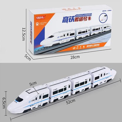 High Speed Railway Train Toy with Lights and Sound
