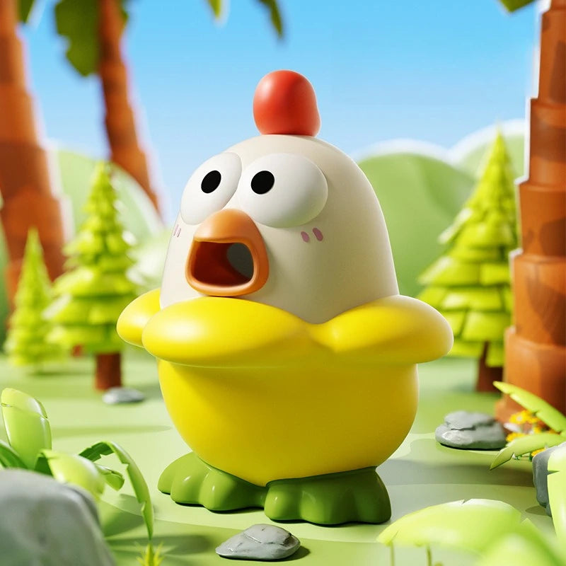 Squeaky Chicken Squeeze Toy for Kids