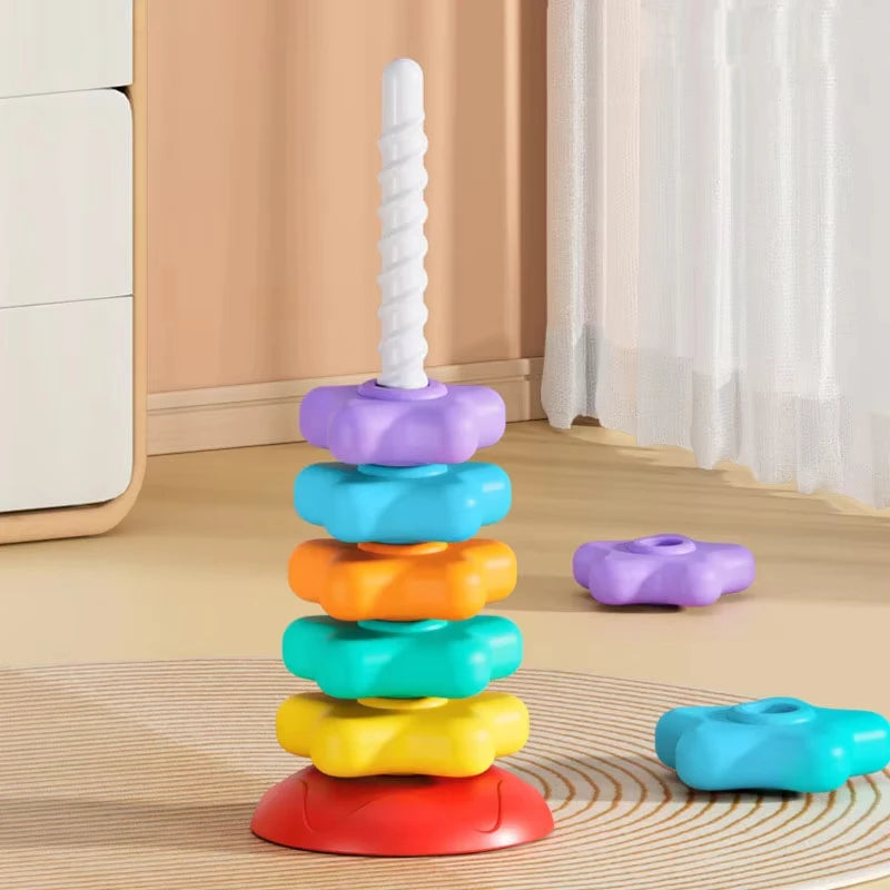 Rolling Ball Drop Tower Activity Toy