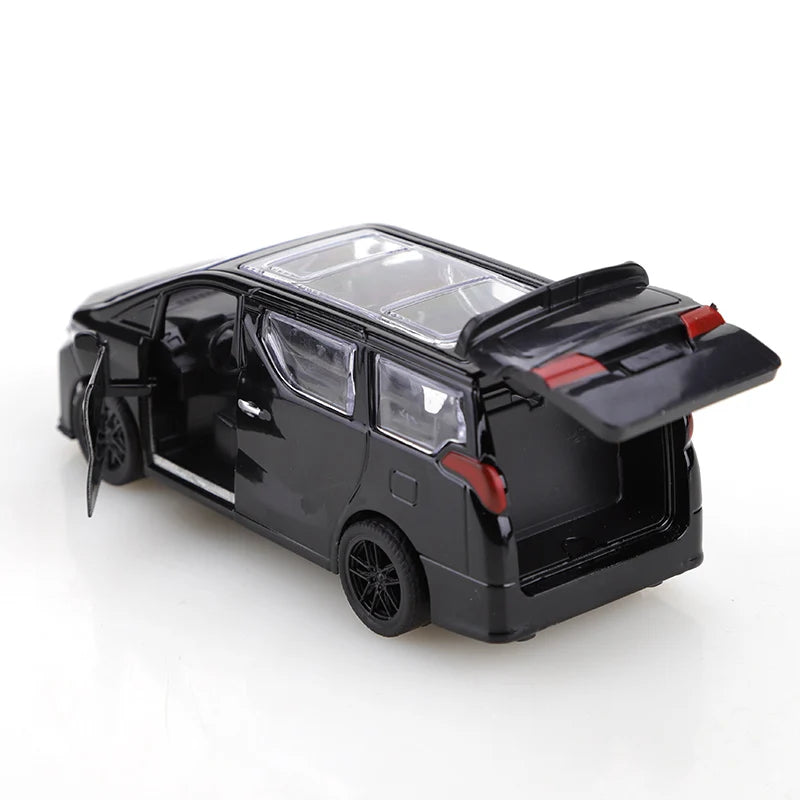 Die Cast Pull Back Minivan Toy