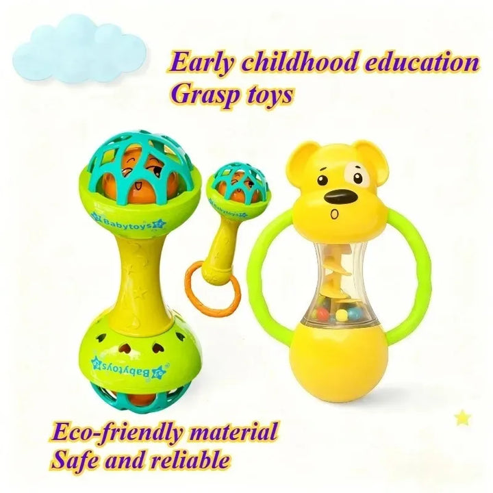 Baby Handheld Rattle Sensory Toy