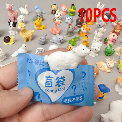 Random Mini Animal Blind Bag Figure Set