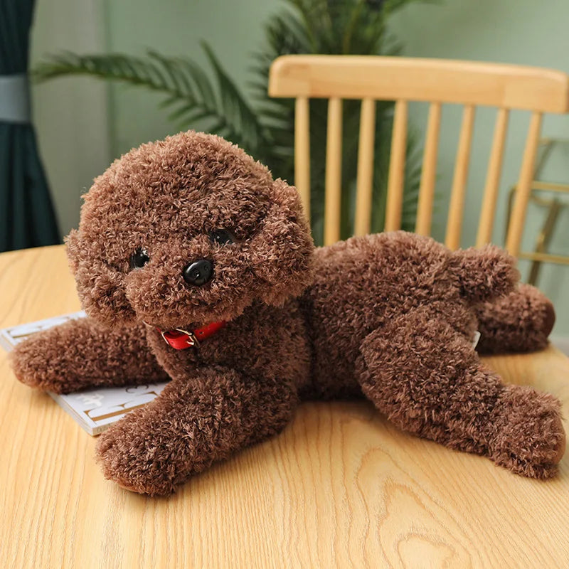 Realistic Puppy Stuffed Plush Toy