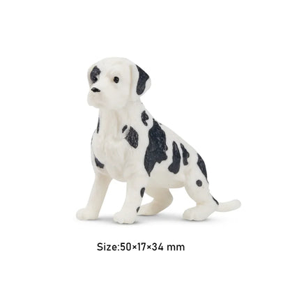 Realistic Dalmatian Puppy Animal Figure