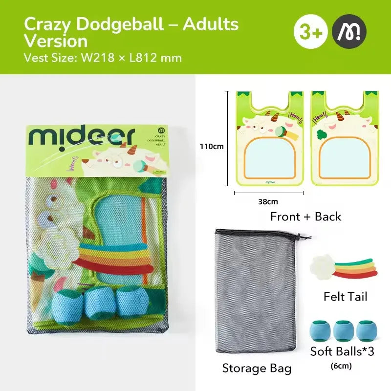 Soft Felt Dodgeball Target Game Set
