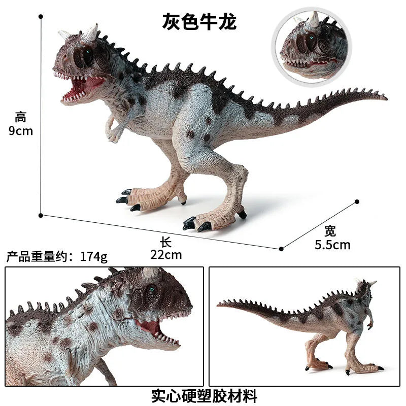 Realistic Carnotaurus Dinosaur Figure