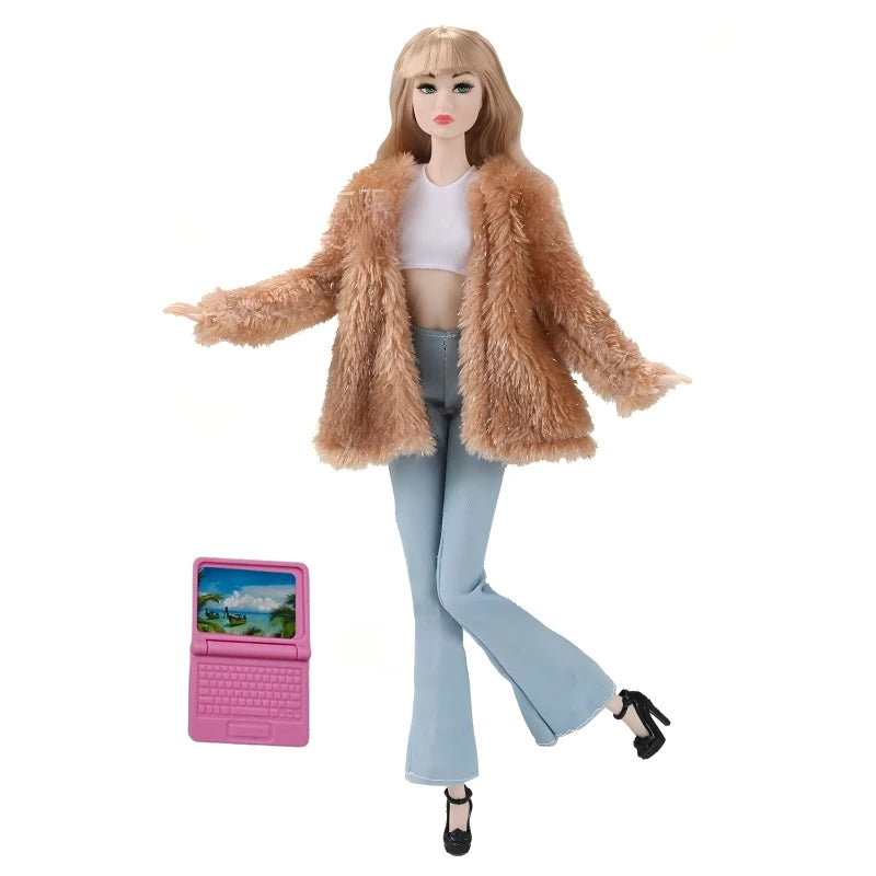 12 Inch Fashion Doll with Clothes and Shoes