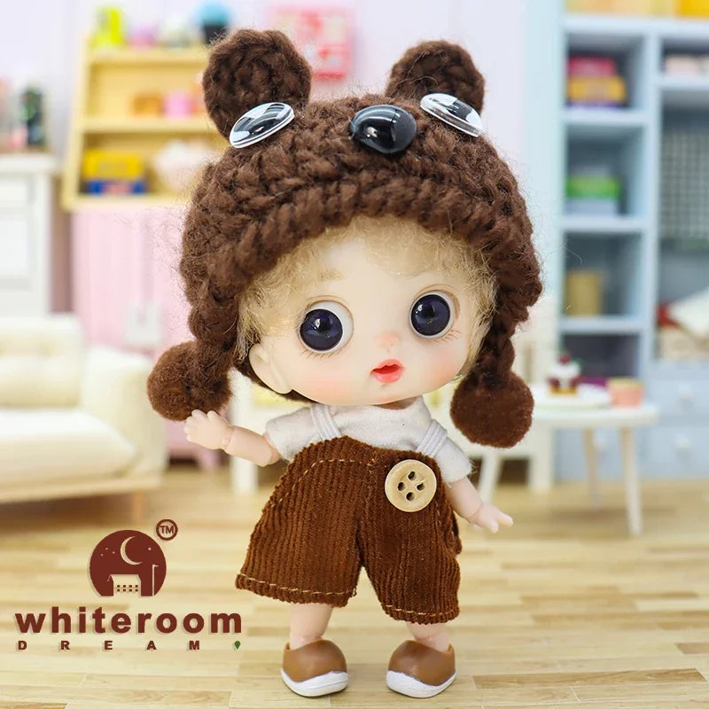 10 cm Mini Jointed Fashion Doll with Outfit