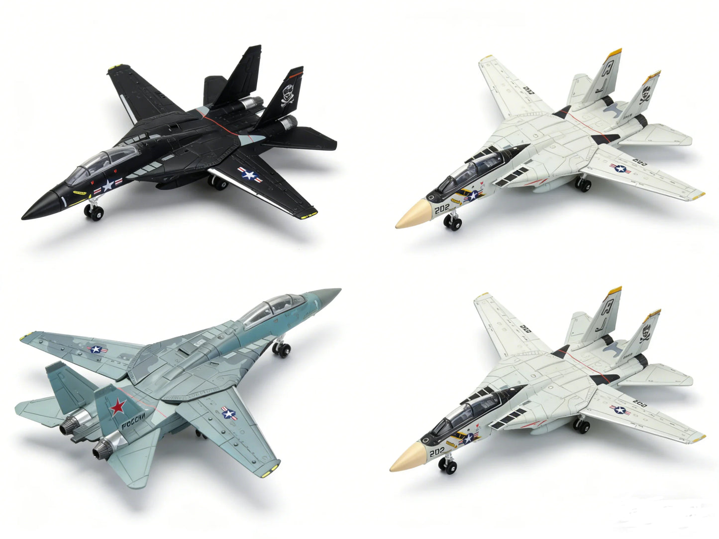 Military Fighter Jet Building Block Model Set