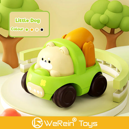 Animal Inertia Car Toy for Kids
