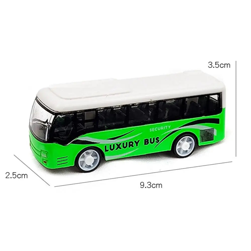 Pull Back Bus Model Toy for Kids