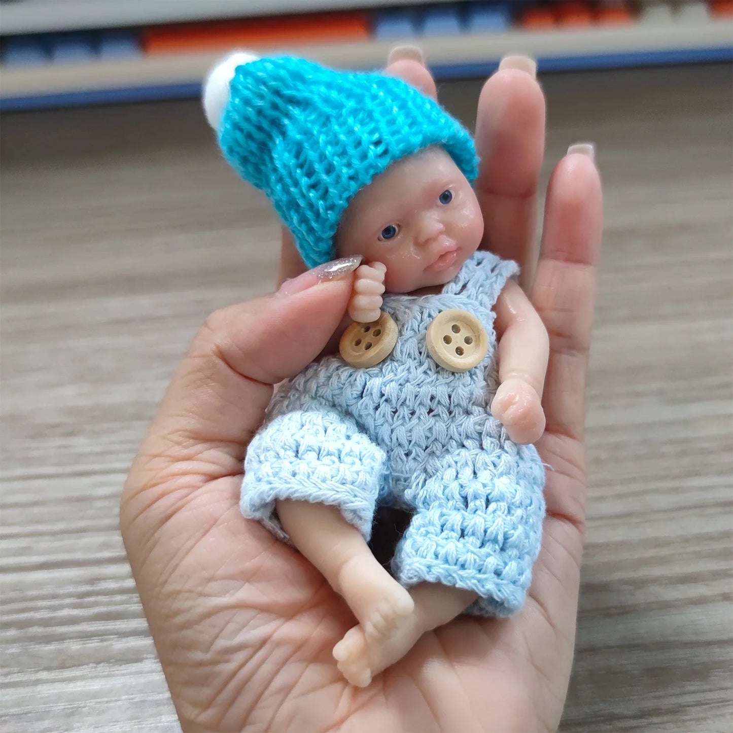4.5 Inch Full Silicone Mini Reborn Baby Doll