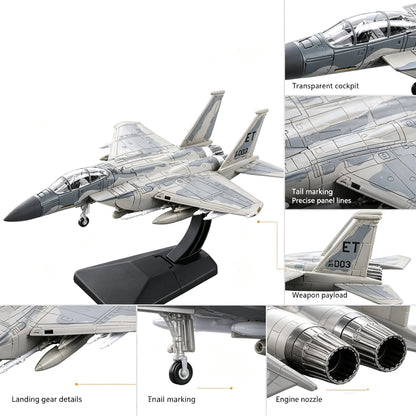 1:72 Scale Military Fighter Aircraft Model Kit