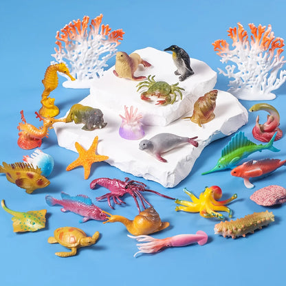 Mini Ocean Sea Life Animal Figure Set