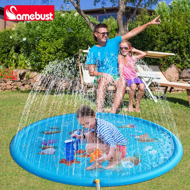 Outdoor Sprinkler Splash Mat for Kids