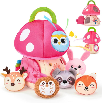 Soft Animal Hide and Seek Sensory Toy Set