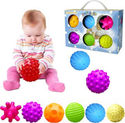 Textured Sensory Ball and Shape Set for Babies