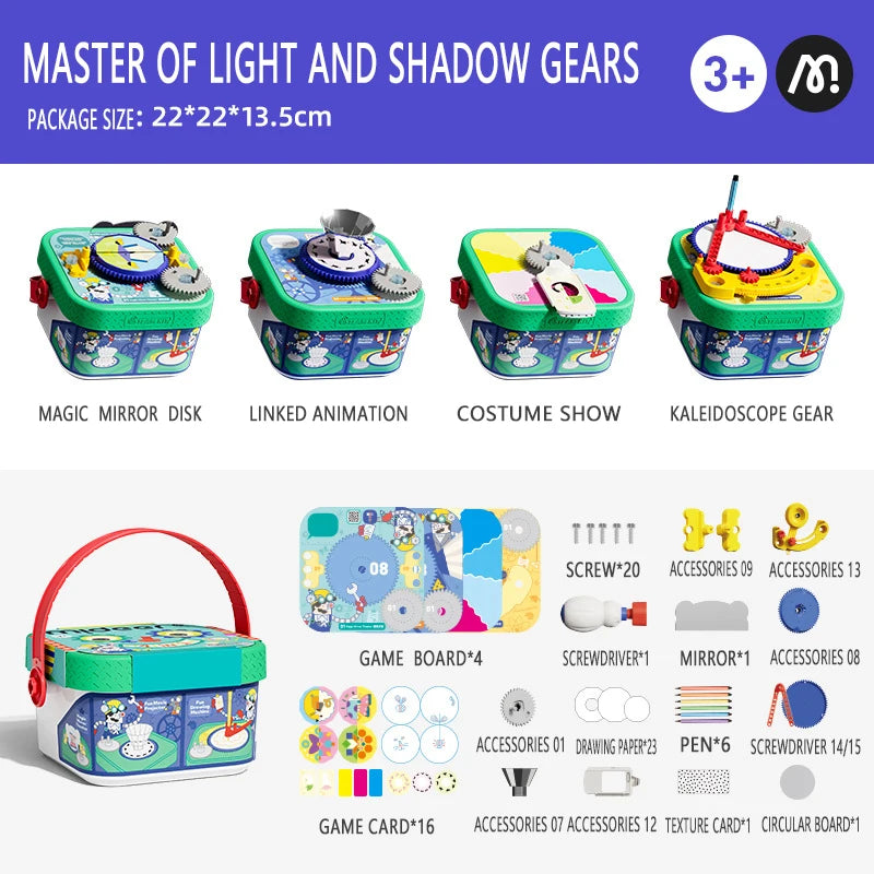 4 in 1 Light and Color STEM Exploration Set