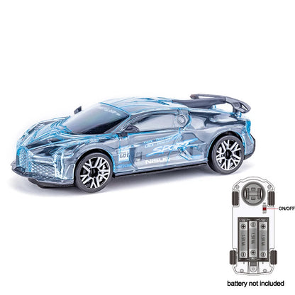Light Up Music Toy Car with Universal Wheel