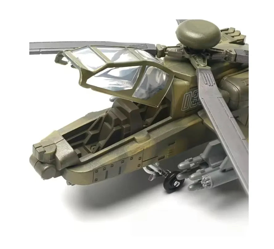 Military Helicopter Snap Fit Model Kit