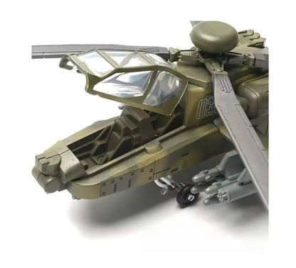 Military Helicopter Snap Fit Model Kit