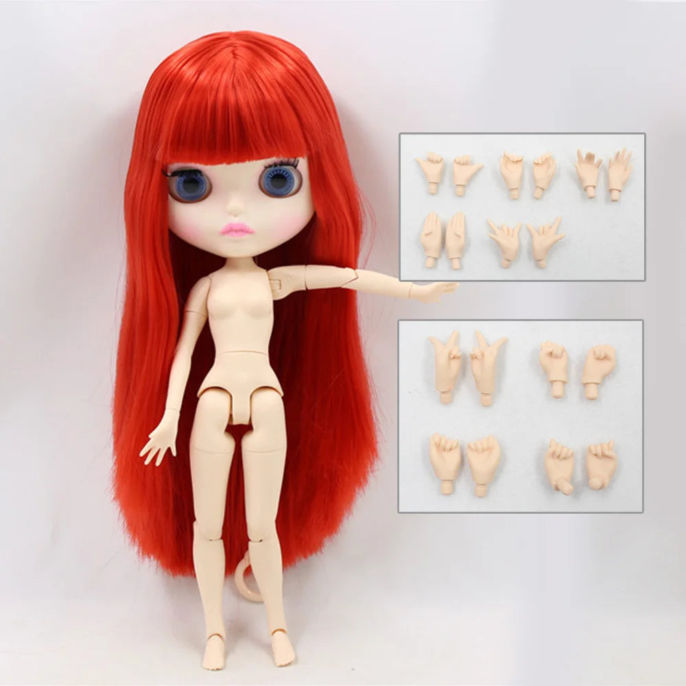 30 cm Jointed Fashion Doll with Multiple Hairstyles