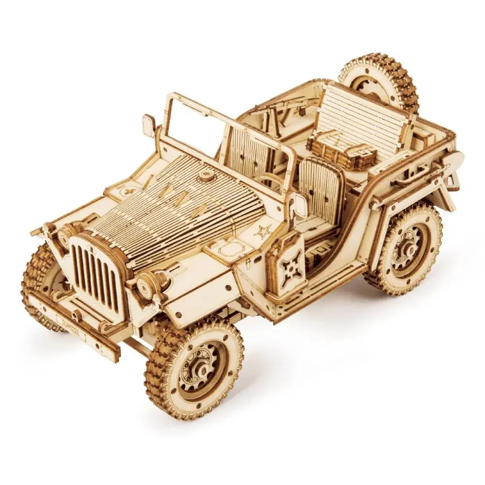 Robotime 3D Wooden Vehicle Model Puzzle Kits